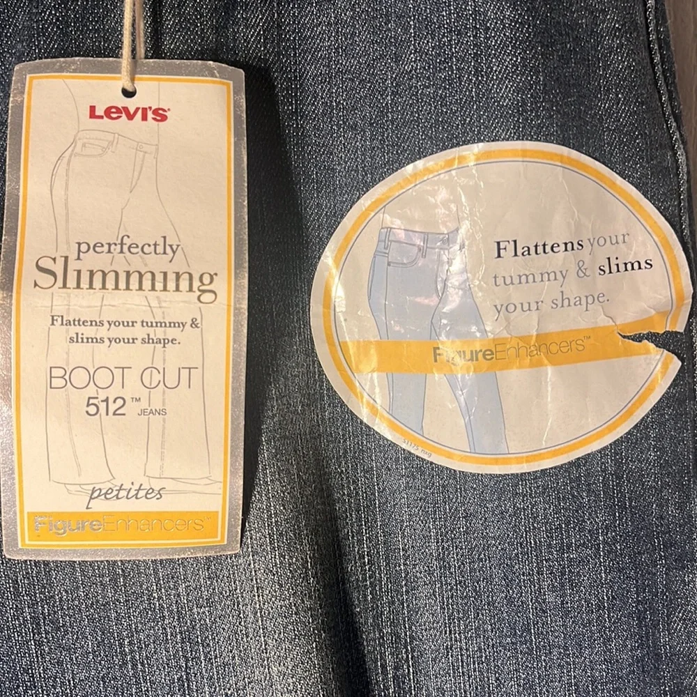 Levi’s Boot Cut 512 Jeans Perfectly Slimming Irregular Women’s 14M NWT - Picture 6 of 11
